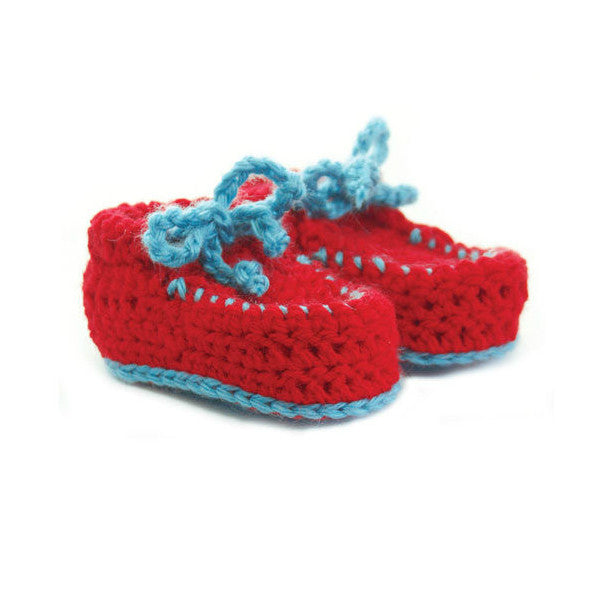 Red Mini Mocks for Babies