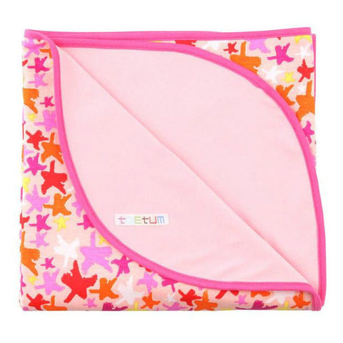 Twinkle Pink Pram Blanket